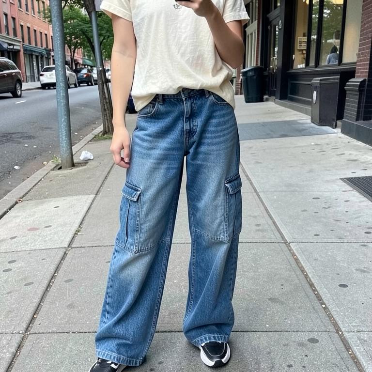 Sara M. wearing the piece